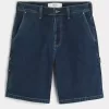 Baggy Denim-Malershorts Baggy Denim-Malershorts