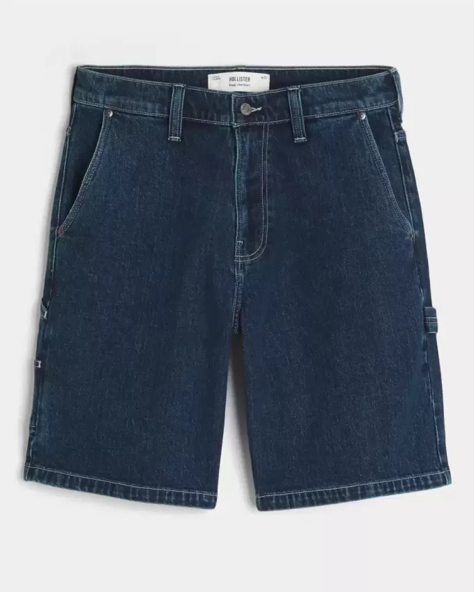 Baggy Denim-Malershorts Baggy Denim-Malershorts