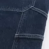Baggy Denim-Malershorts Baggy Denim-Malershorts