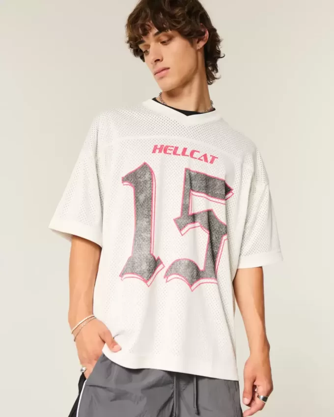 Baggy Dodge Hellcat Grafik-Trikot Baggy Dodge Hellcat Grafik-Trikot