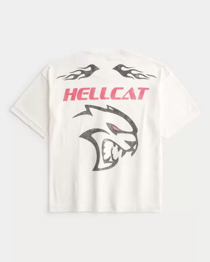Baggy Dodge Hellcat Grafik-Trikot Baggy Dodge Hellcat Grafik-Trikot