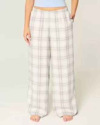 Baggy Flanellhose