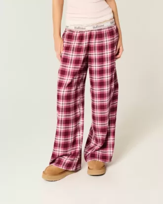 Baggy Flanellhose