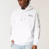 Baggy-Hoodie mit „No Fear“-Grafik Baggy-Hoodie mit „No Fear“-Grafik