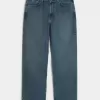 Baggy-Jeans in dunkler Waschung Baggy-Jeans in dunkler Waschung