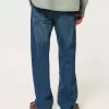 Baggy-Jeans in dunkler Waschung Baggy-Jeans in dunkler Waschung