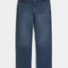 Baggy-Jeans in dunkler Waschung Baggy-Jeans in dunkler Waschung