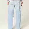 Baggy-Jeans in heller Waschung Baggy-Jeans in heller Waschung