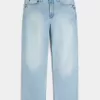 Baggy-Jeans in heller Waschung Baggy-Jeans in heller Waschung