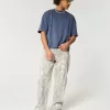 Baggy-Jeans mit Camouflage-Muster Baggy-Jeans mit Camouflage-Muster