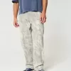 Baggy-Jeans mit Camouflage-Muster Baggy-Jeans mit Camouflage-Muster
