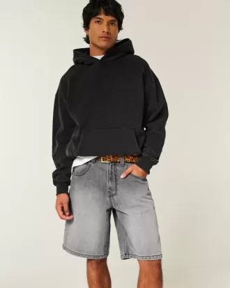 Baggy-Jeansshorts