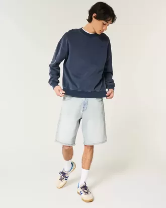 Baggy-Jeansshorts