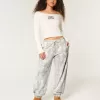 Baggy-Jogginghose aus Fleece mit Camouflage-Muster Baggy-Jogginghose aus Fleece mit Camouflage-Muster
