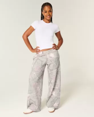 Baggy-Jogginghose mit Camouflage-Muster Baggy-Jogginghose mit Camouflage-Muster