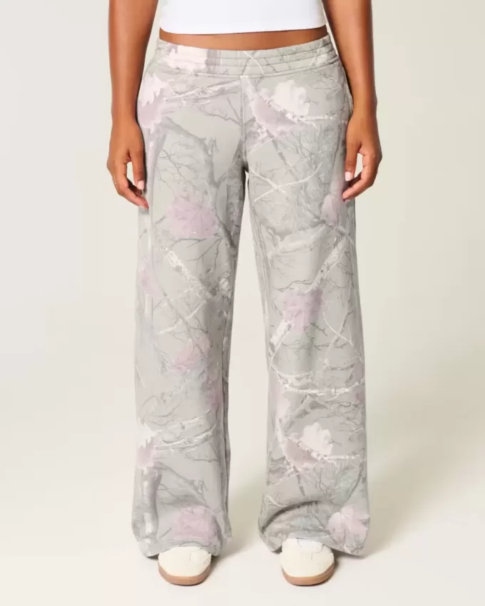 Baggy-Jogginghose mit Camouflage-Muster Baggy-Jogginghose mit Camouflage-Muster