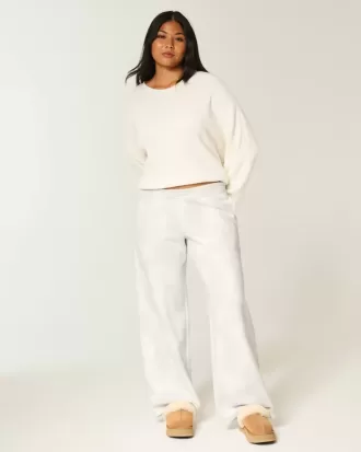 Baggy-Jogginghose mit Reh-Print
