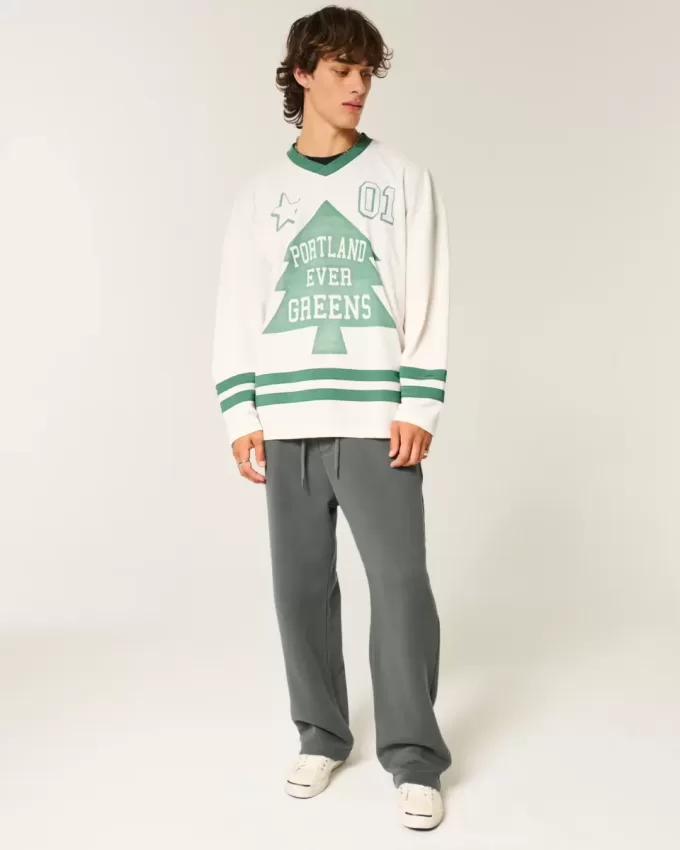 Baggy-Jogginghose mit Schlangenmuster Baggy-Jogginghose mit Schlangenmuster