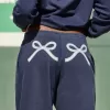 Baggy-Jogginghose mit Schleifengrafik Baggy-Jogginghose mit Schleifengrafik
