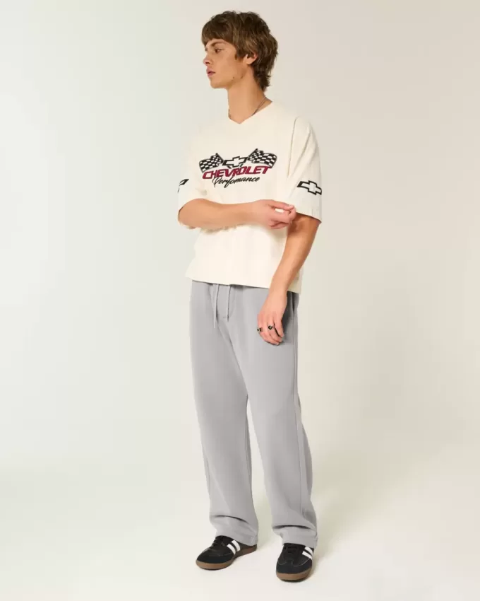 Baggy-Jogginghose mit Würfel-Grafik Baggy-Jogginghose mit Würfel-Grafik