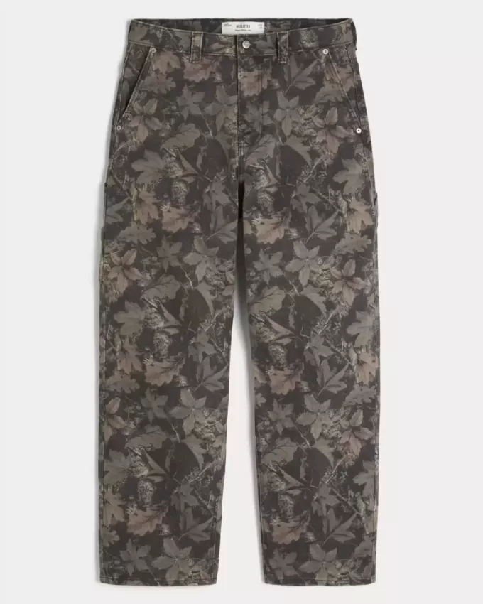 Baggy-Malerjeans im Camouflage-Design Baggy-Malerjeans im Camouflage-Design
