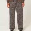 Baggy-Malerjeans mit Leopardenmuster Baggy-Malerjeans mit Leopardenmuster
