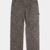 Baggy-Malerjeans mit Leopardenmuster Baggy-Malerjeans mit Leopardenmuster