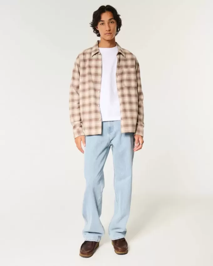 Baggy-Painter-Jeans in heller Waschung Baggy-Painter-Jeans in heller Waschung