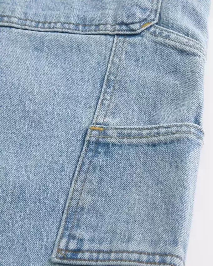Baggy-Painter-Jeans in heller Waschung Baggy-Painter-Jeans in heller Waschung