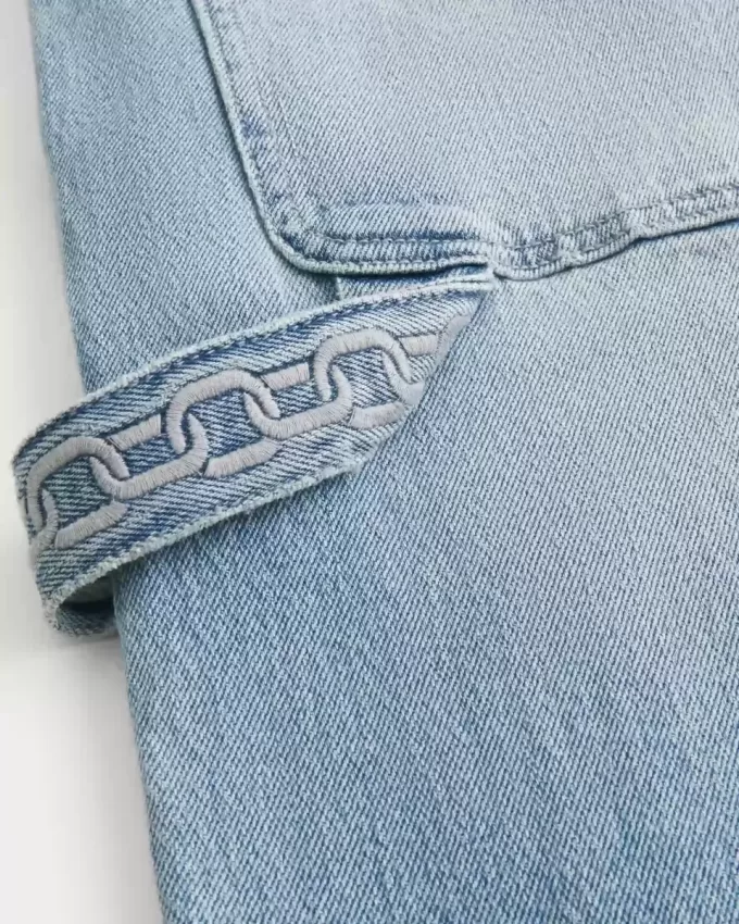 Baggy-Painter-Jeans in heller Waschung Baggy-Painter-Jeans in heller Waschung