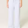 Baggy-Schlupfhose aus Leinenmischung