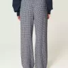 Baggy-Schlupfhose aus Leinenmischung