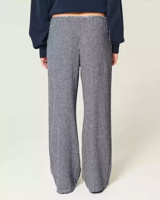 Baggy-Schlupfhose aus Leinenmischung
