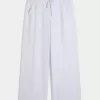 Baggy-Schlupfhose aus Leinenmischung