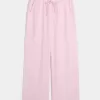 Baggy-Schlupfhose aus Leinenmischung