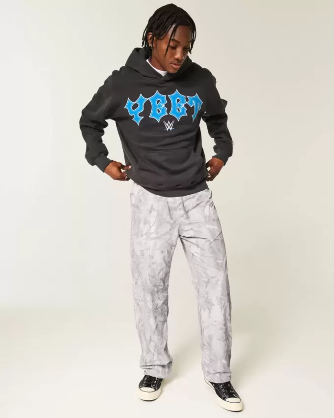 Baggy-Trainingshose mit Camouflage-Muster Baggy-Trainingshose mit Camouflage-Muster