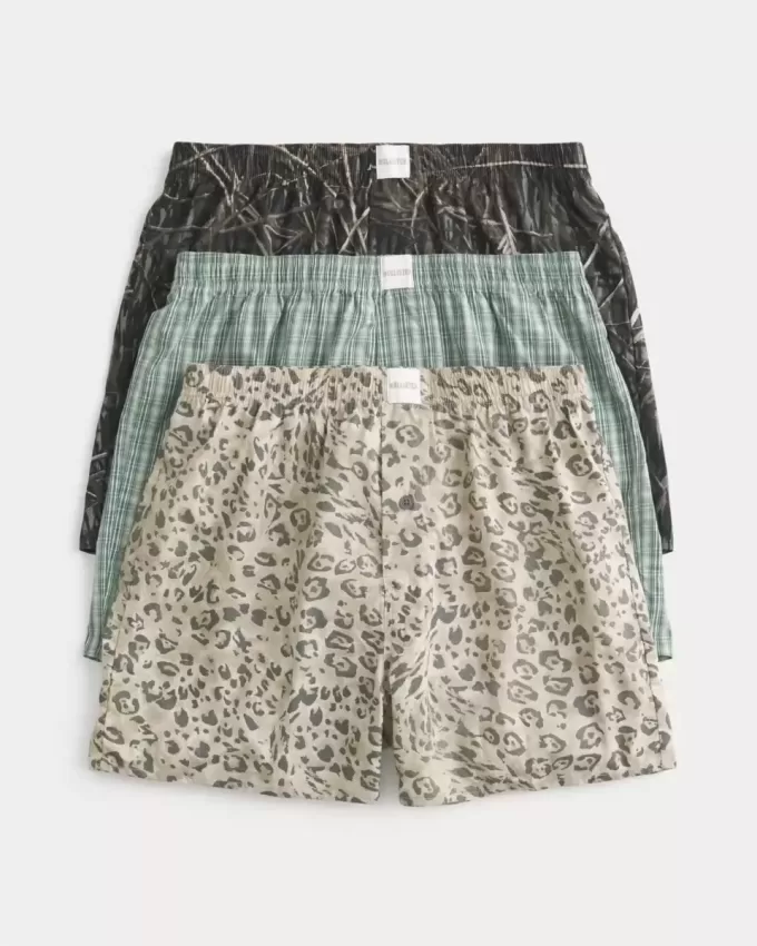 Baumwoll-Boxershorts 3er-Pack Baumwoll-Boxershorts 3er-Pack