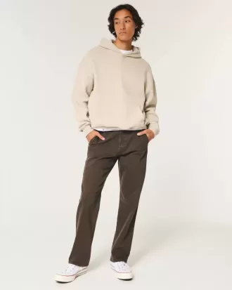 Überfärbte Straight Jeans