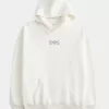 Übergroßer Hoodie mit USA-Grafik Übergroßer Hoodie mit USA-Grafik