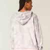 Übergroßer rosa Camouflage-Kapuzenpullover mit Reißverschluss Übergroßer rosa Camouflage-Kapuzenpullover mit Reißverschluss