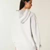 Übergroßer Senior-Kapuzenpullover mit Grafik Übergroßer Senior-Kapuzenpullover mit Grafik