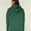 Übergroßer Senior-Kapuzenpullover mit Grafik Übergroßer Senior-Kapuzenpullover mit Grafik