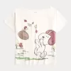 Übergroßes schulterfreies T-Shirt mit Snoopy-Grafik Übergroßes schulterfreies T-Shirt mit Snoopy-Grafik