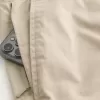 Überknielange Twill-Schlupfshorts Überknielange Twill-Schlupfshorts