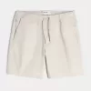 Überknielange Twill-Schlupfshorts Überknielange Twill-Schlupfshorts
