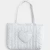 Übernachtungstasche mit Herztasche Übernachtungstasche mit Herztasche