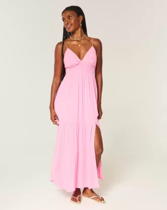 Besticktes Maxikleid