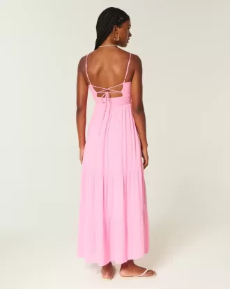 Besticktes Maxikleid