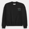 Boxy Atlas Bronze Gym Graphic Crew Sweatshirt Boxy Atlas Bronze Gym Graphic Crew Sweatshirt