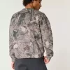 Boxy-Camouflage-Sweatshirt mit Rundhalsausschnitt und Logo Boxy-Camouflage-Sweatshirt mit Rundhalsausschnitt und Logo